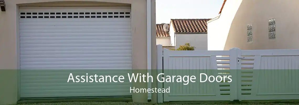 Assistance With Garage Doors Homestead