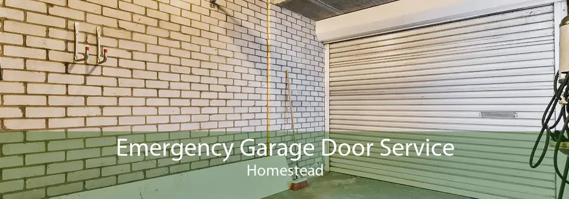 Emergency Garage Door Service Homestead
