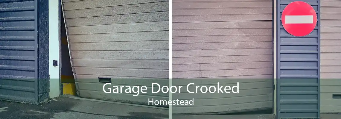 Garage Door Crooked Homestead