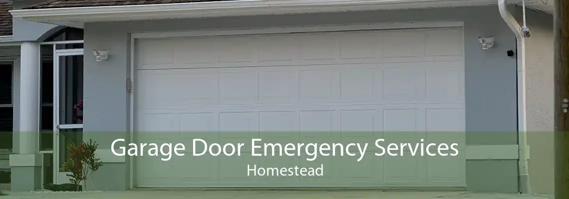 Garage Door Emergency Services Homestead