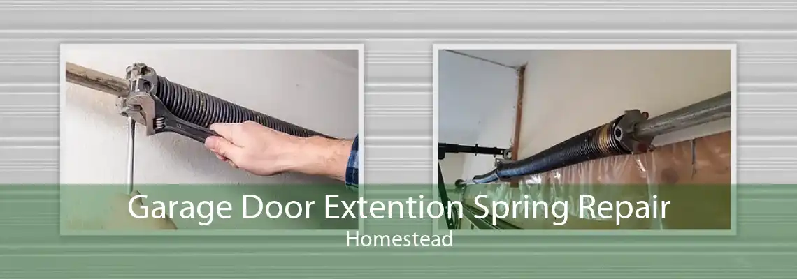 Garage Door Extention Spring Repair Homestead