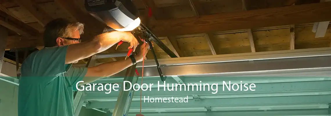 Garage Door Humming Noise Homestead