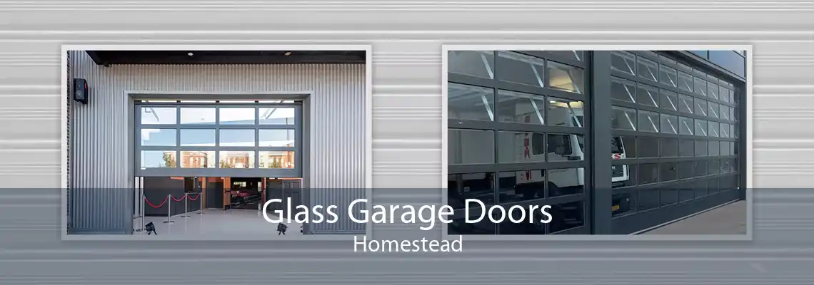 Glass Garage Doors Homestead