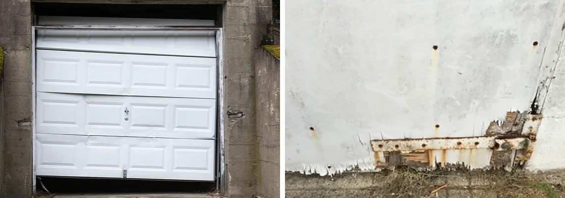 Rotten Commercial Garage Door Repair in Homestead
