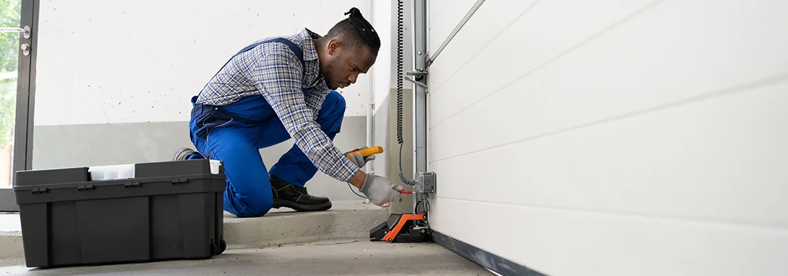 Garage Door Track Repair in Homestead