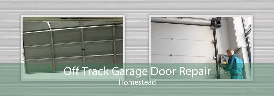 Off Track Garage Door Repair Homestead
